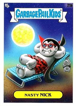 2021 Topps Garbage Pail Kids Go on Vacation #21a Nasty Nick Front
