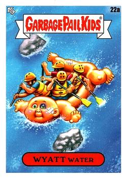 2021 Topps Garbage Pail Kids Go on Vacation #22a Wyatt Water Front