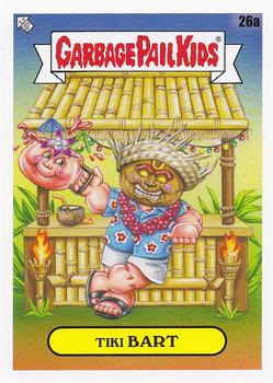 2021 Topps Garbage Pail Kids Go on Vacation #26a Tiki Bart Front