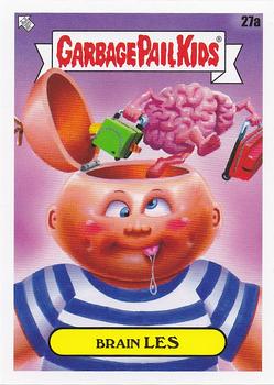 2021 Topps Garbage Pail Kids Go on Vacation #27a Brain Les Front