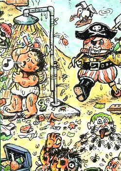 2021 Topps Garbage Pail Kids Go on Vacation #29a Conch Shelly Back