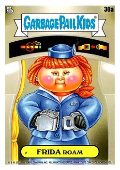 2021 Topps Garbage Pail Kids Go on Vacation #30a Frida Roam Front