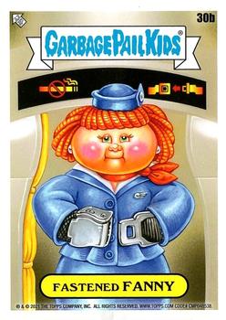 2021 Topps Garbage Pail Kids Go on Vacation #30b Fastened Fanny Front