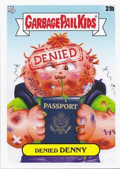 2021 Topps Garbage Pail Kids Go on Vacation #31b Denied Denny Front