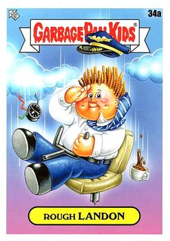 2021 Topps Garbage Pail Kids Go on Vacation #34a Rough Landon Front