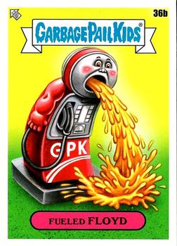 2021 Topps Garbage Pail Kids Go on Vacation #36b Fueled Floyd Front