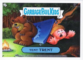 2021 Topps Garbage Pail Kids Go on Vacation #38a Tent Trent Front