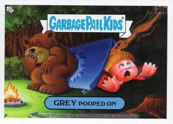 2021 Topps Garbage Pail Kids Go on Vacation #38b Grey Pooped On Front