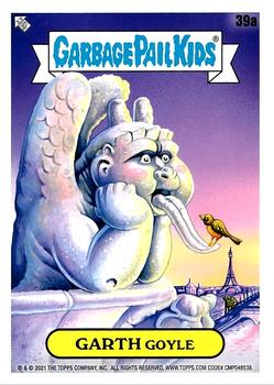 2021 Topps Garbage Pail Kids Go on Vacation #39a Garth Goyle Front