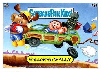 2021 Topps Garbage Pail Kids Go on Vacation #42a Wallopped Wally Front