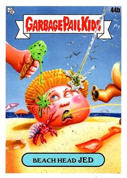 2021 Topps Garbage Pail Kids Go on Vacation #44b Beach Head Jed Front