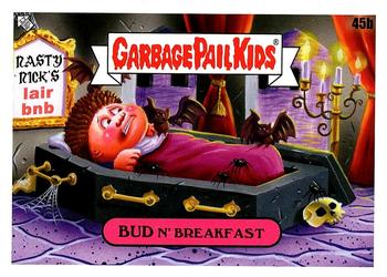 2021 Topps Garbage Pail Kids Go on Vacation #45b Bud N' Breakfast Front