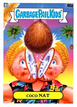 2021 Topps Garbage Pail Kids Go on Vacation #46a Coco Nat Front