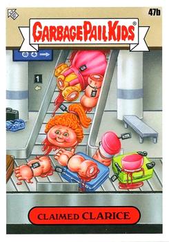 2021 Topps Garbage Pail Kids Go on Vacation #47b Claimed Clarice Front
