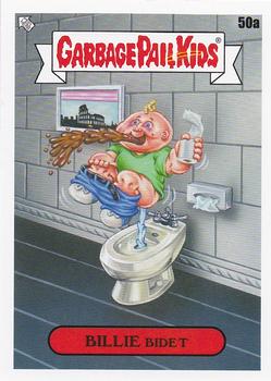 2021 Topps Garbage Pail Kids Go on Vacation #50a Billie Bidet Front