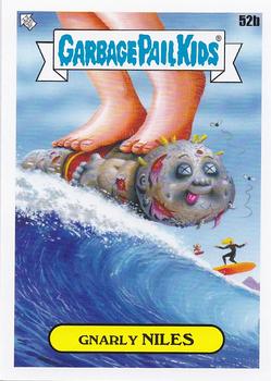 2021 Topps Garbage Pail Kids Go on Vacation #52b Gnarly Niles Front