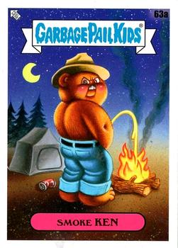 2021 Topps Garbage Pail Kids Go on Vacation #63a Smoke Ken Front