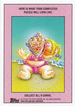 2021 Topps Garbage Pail Kids Go on Vacation #64b Spring Brock Back