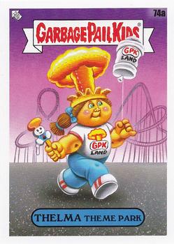 2021 Topps Garbage Pail Kids Go on Vacation #74a Thelma Theme Park Front
