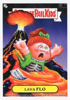 2021 Topps Garbage Pail Kids Go on Vacation #78a Lava Flo Front