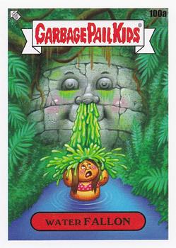 2021 Topps Garbage Pail Kids Go on Vacation #100a Water Fallon Front