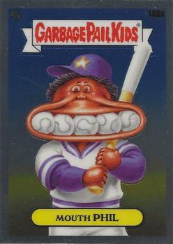 2021 Topps Chrome Garbage Pail Kids Original Series 4 #140a Mouth Phil Front
