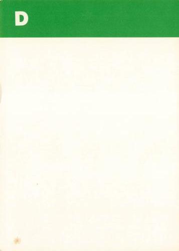 1975-80 Leisure Books Wildlife Treasury - Alphabetical Dividers #6100-04 D Front