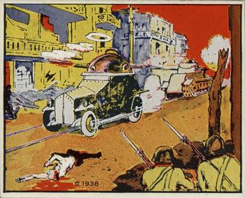 1938 International Gum Don’t Let It Happen Over Here R44 #22 War Against Women and Children Front