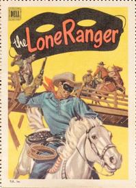 1954 Merita Bread The Lone Ranger Dell Comics #NNO Lone Ranger Dell Comic Cover issue #38 Front