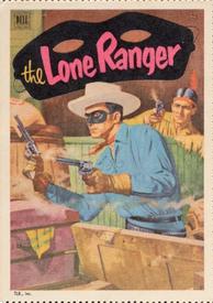 1954 Merita Bread The Lone Ranger Dell Comics #NNO Lone Ranger Dell Comic Cover issue #45 Front