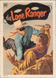 1954 Merita Bread The Lone Ranger Dell Comics #NNO Lone Ranger Dell Comic Cover issue #48 Front