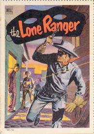 1954 Merita Bread The Lone Ranger Dell Comics #NNO Lone Ranger Dell Comic Cover issue #50 Front