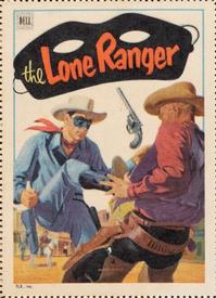 1954 Merita Bread The Lone Ranger Dell Comics #NNO Lone Ranger Dell Comic Cover issue #52 Front