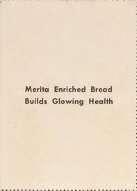 1954 Merita Bread The Lone Ranger Dell Comics #NNO Lone Ranger Dell Comic Cover issue #67 Back