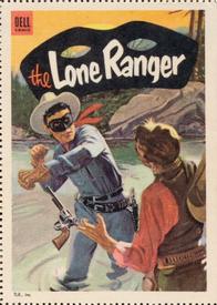 1954 Merita Bread The Lone Ranger Dell Comics #NNO Lone Ranger Dell Comic Cover issue #67 Front