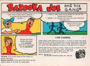 1972 O-Pee-Chee Bazooka Joe and his Gang #7 Comic 7 Front