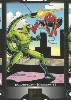 1994 Cookie Crisp Spider-Man #91 Scorpion Front