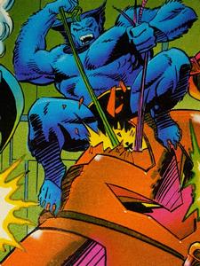 1995 Nerds X-Men Series 1 #4 Beast Front
