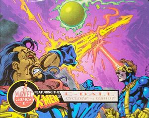 1996 Nerds X-Men Series 2 #1 Cyclops vs. Bishop Front