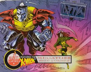 1996 Nerds X-Men Series 2 #2 Rogue vs. Colossus Front