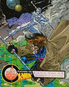 1996 Nerds X-Men Series 2 #3 Gambit vs. Iceman Front