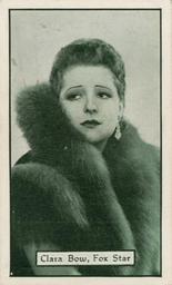 1933 Turf Personality Series Film Stars #1 Clara Bow Front