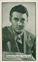 1933 Turf Personality Series Film Stars #12 Charles Farrell Front