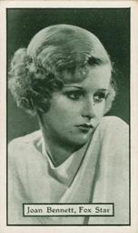 1933 Turf Personality Series Film Stars #16 Joan Bennett Front