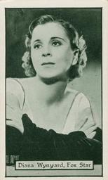1933 Turf Personality Series Film Stars #20 Diana Wynyard Front