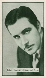 1933 Turf Personality Series Film Stars #33 John Boles Front