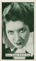1933 Turf Personality Series Film Stars #48 Wera Engels Front