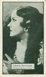 1933 Turf Personality Series Film Stars #50 Gloria Swanson Front