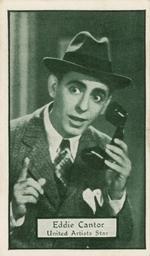 1933 Turf Personality Series Film Stars #53 Eddie Cantor Front