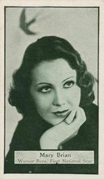 1933 Turf Personality Series Film Stars #65 Mary Brian Front